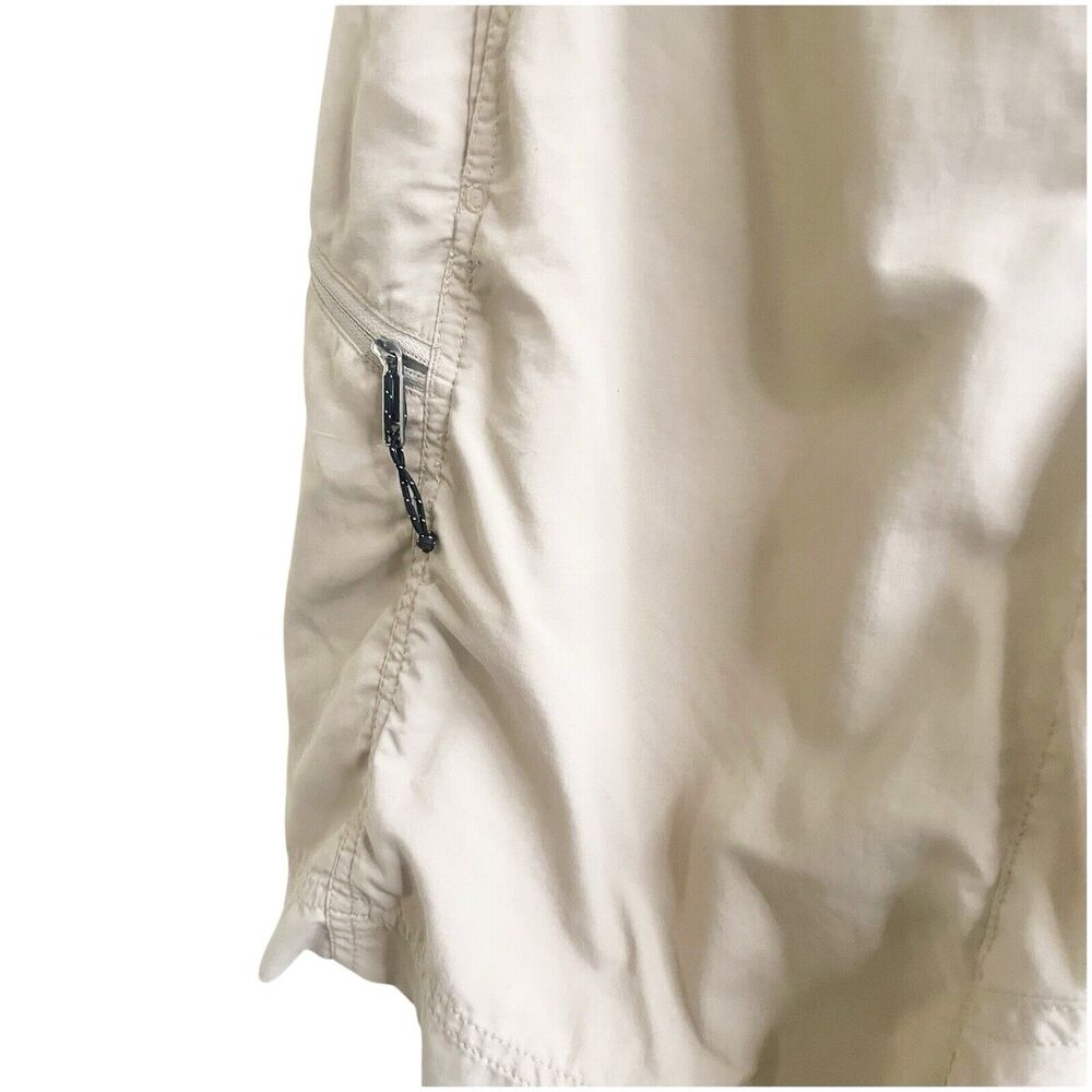 Patagonia Men’s Cargo Shorts Size Small Tan Outdoors Hiking Stretch Waist Nylon - Picture 4 of 11